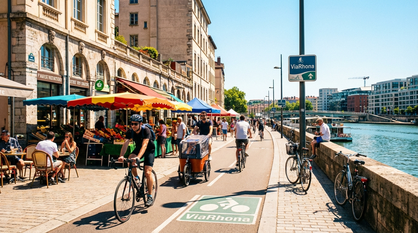 découvrez les temps forts de la semaine en campagne à lyon : balade à vélo, commerces locaux authentiques et escapade sur la viarhona pour vivre une expérience unique.