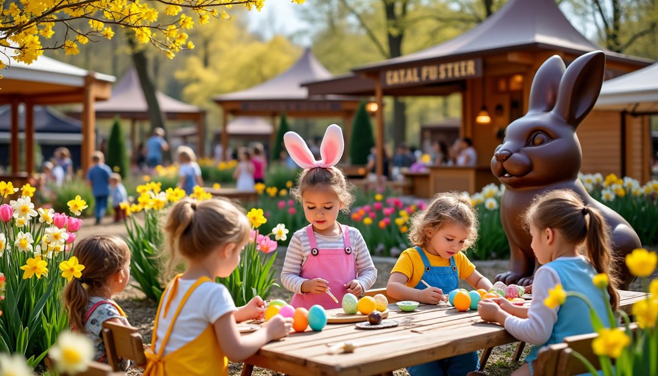 découvrez les ateliers ludiques pour enfants à la cité du chocolat valrhona lors de pâques 2026 : des moments gourmands et créatifs inoubliables pour toute la famille.