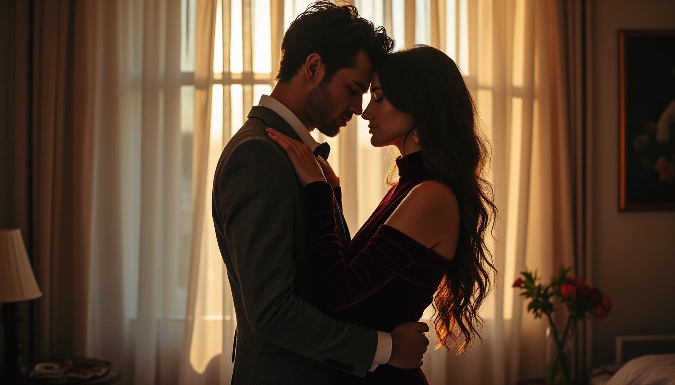 découvrez l'histoire touchante de sandrine kiberlain et pierre lottin, un duo d’amoureux passionnés à la recherche d’intimité et de complicité dans leur vie quotidienne.