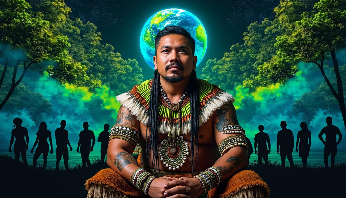 découvrez le parcours d'almir narayamoga suruí et son message sur l'importance de s'ouvrir au monde pour gagner le respect et promouvoir la culture autochtone.