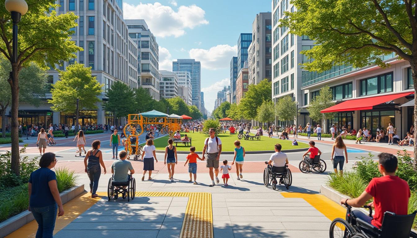 découvrez comment bâtir une ville inclusive qui valorise la diversité et assure l'égalité d'accès pour tous ses habitants.
