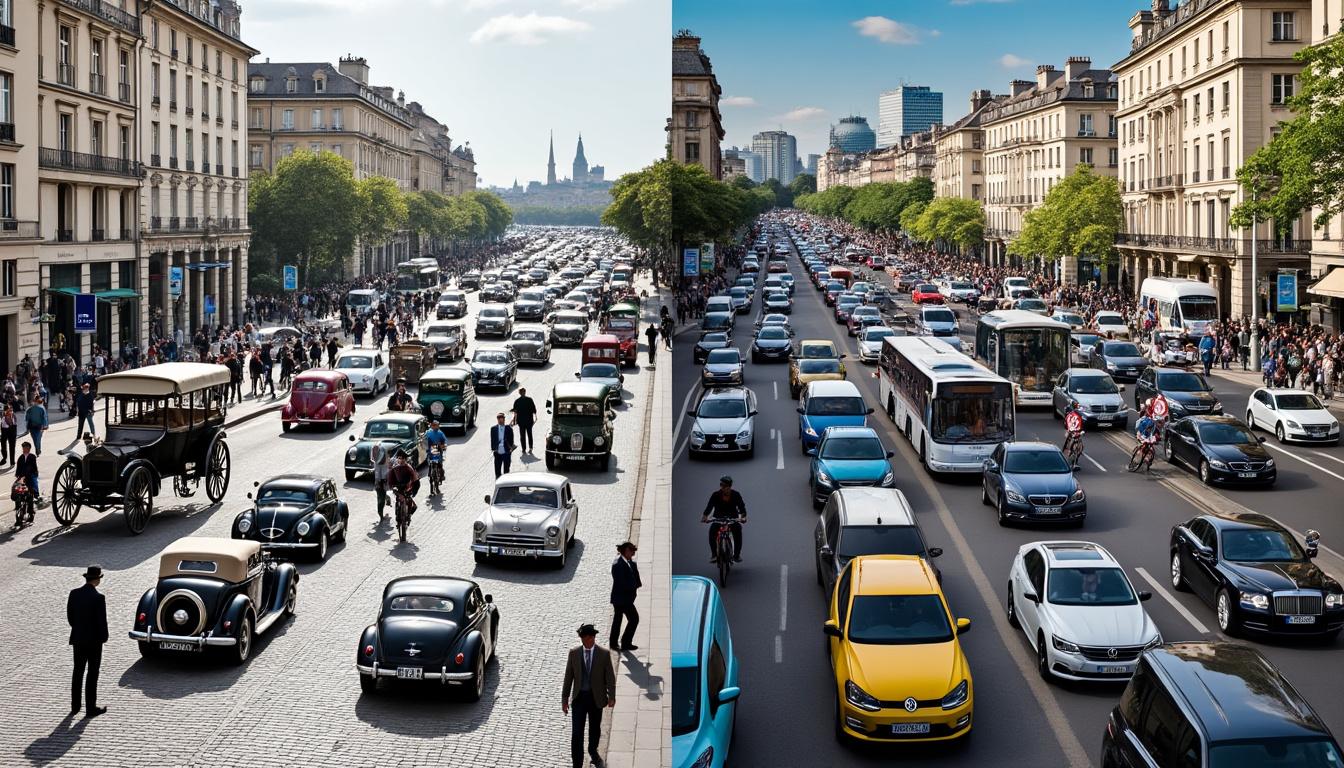découvrez l'évolution des embouteillages à lyon depuis 1912 et plongez dans un siècle de trafic urbain à travers les changements historiques et modernes.
