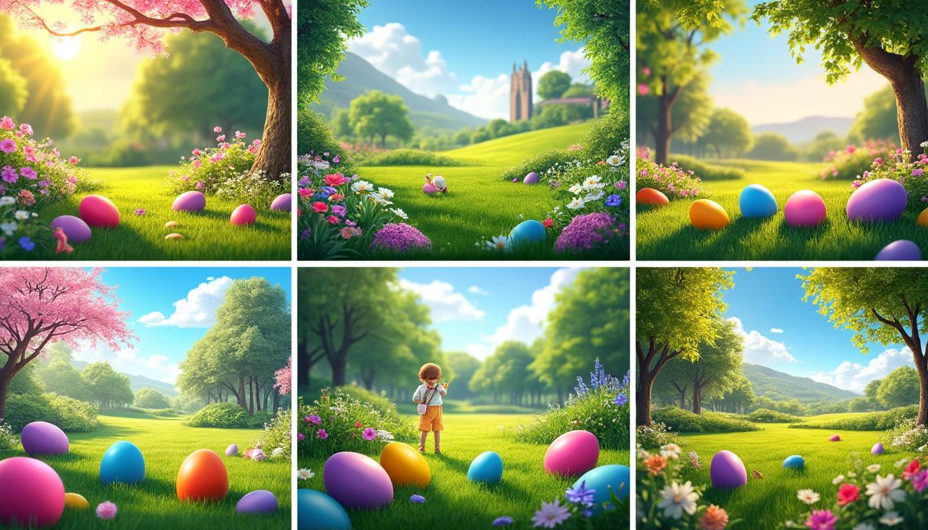 préparez votre chasse aux œufs de pâques 2026 avec notre sélection de 6 lieux idéaux pour une célébration mémorable en famille ou entre amis.