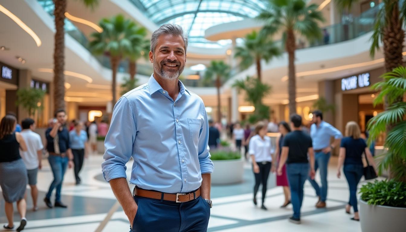 jean-philippe pelou-daniel, directeur de la part-dieu, met en avant le rôle essentiel des centres commerciaux comme espaces de vie dynamique et lieux privilégiés de rencontres sociales.