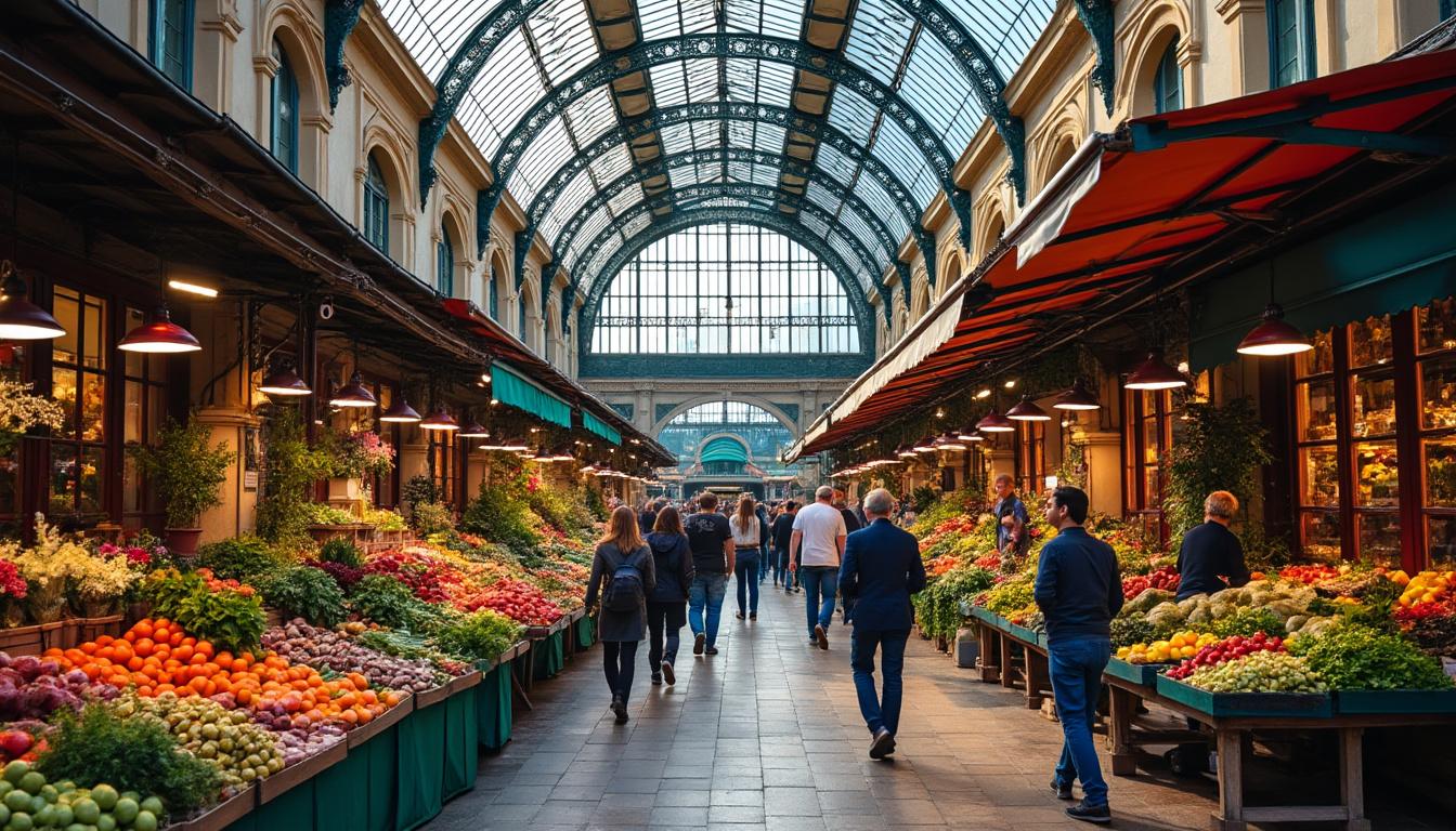 découvrez le marché couvert de villefranche-sur-saône, un lieu emblématique au riche héritage millénaire, vibrant au cœur de la ville avec ses produits locaux et son ambiance authentique.