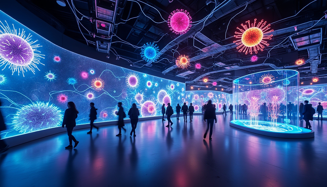 découvrez à lyon une exposition immersive unique qui explore les liens fascinants entre virus et cancers, plongeant les visiteurs au cœur de cette interaction scientifique.