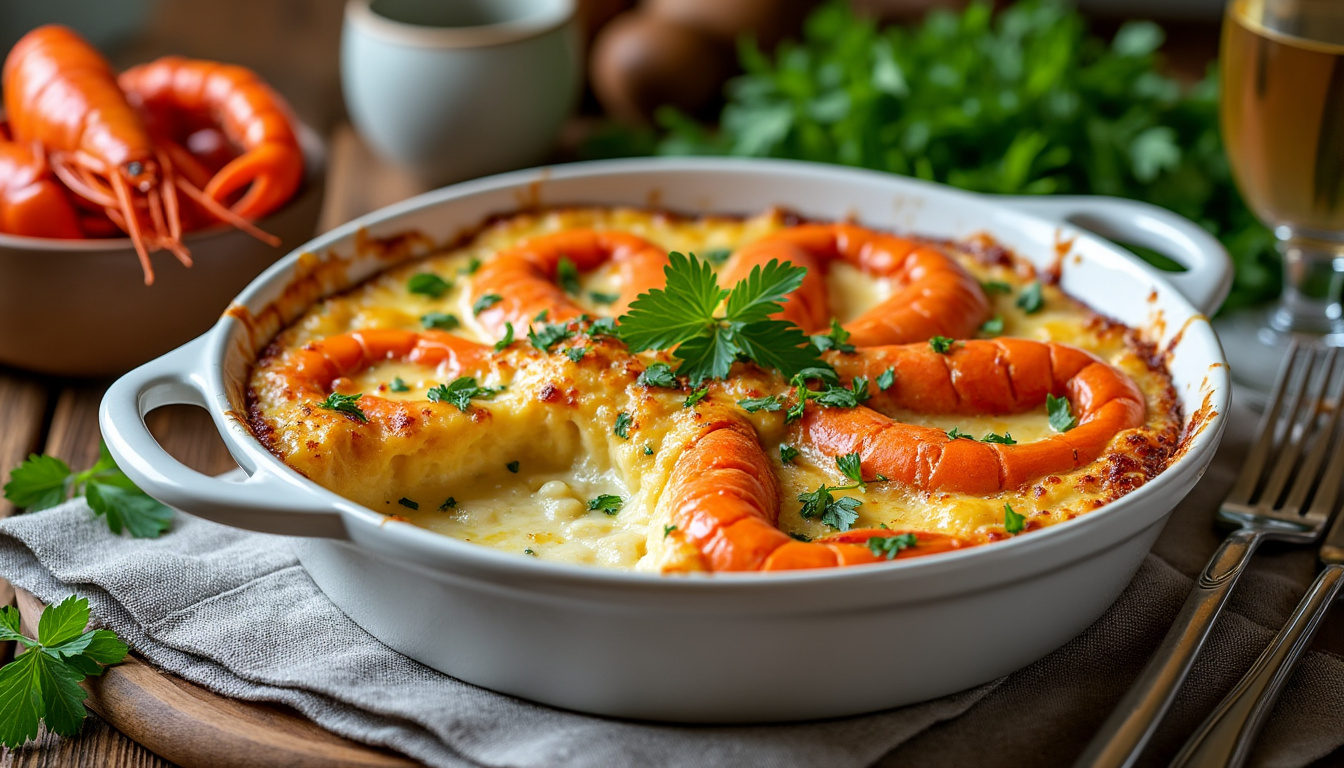 découvrez les secrets du gratin d’écrevisses, un plat mythique de la gastronomie lyonnaise alliant tradition et saveurs raffinées pour régaler vos papilles.