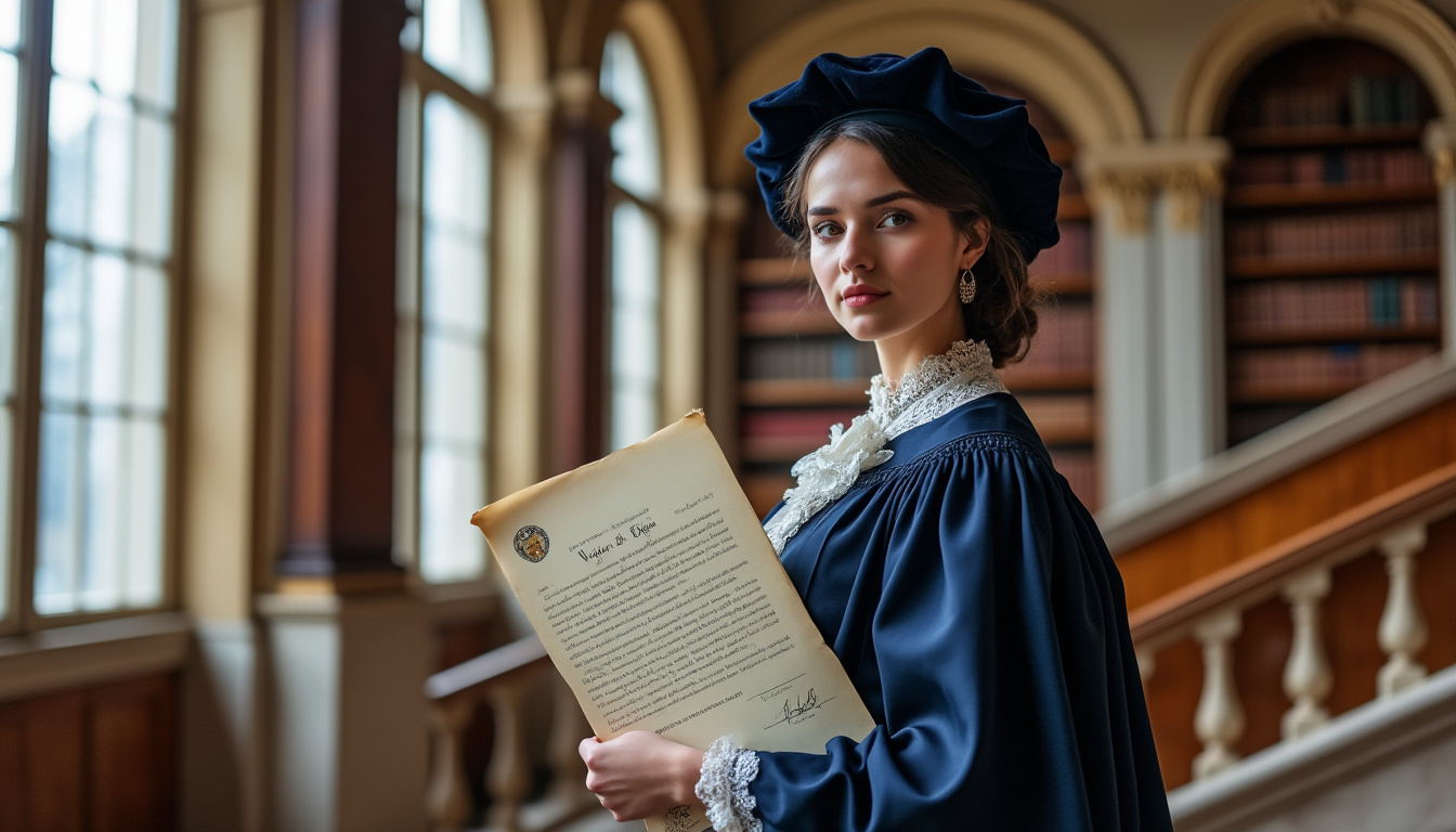 découvrez l'histoire inspirante de julie-victoire daubié, la première femme à obtenir le baccalauréat en france, qui a défié les normes et ouvert la voie à l'égalité des sexes dans l'éducation.